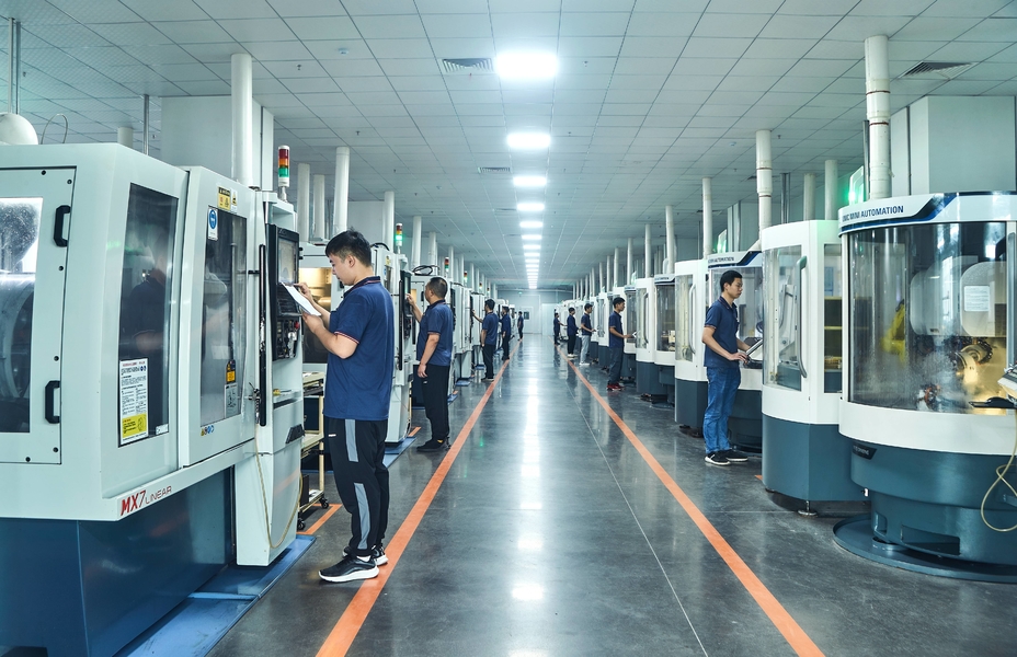 Suzhou Tuoertai Precision Technology Co., Ltd 製造者の生産ライン